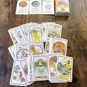 New Medicine Woman Tarot Deck By Carol Bridges Complete Vintage 1990